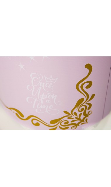 Trusou de botez brodat pentru fetite cu printese, Once upon a time 15